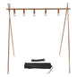 Lightweight Camping Hanging Rack Hook Design Aluminum Alloy Outdoor Camping Hanging Rack for BBQ Party Picnic