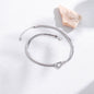 Fashion Simple Hollow Heart Titanium Steel Bracelet