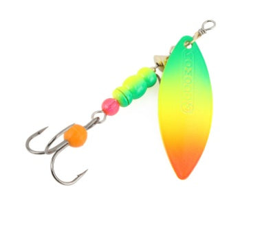 Bait Rotating Glitter Brass Spinner Connecting Rod High Carbon Steel Hook