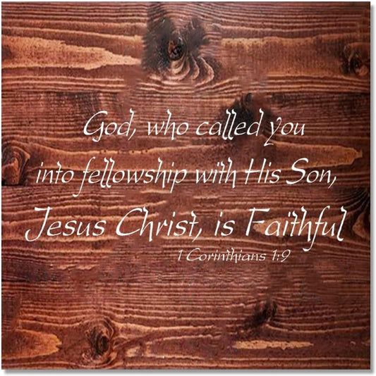 Wood Sign with Bible Verse Wooden Hanging Sign Pallet Inspirational Coffee Signs Vintage Farmhouse Quotes Wall Living Room Kitchen Home Office Decor Easy to Decorate Our First Home Sign
