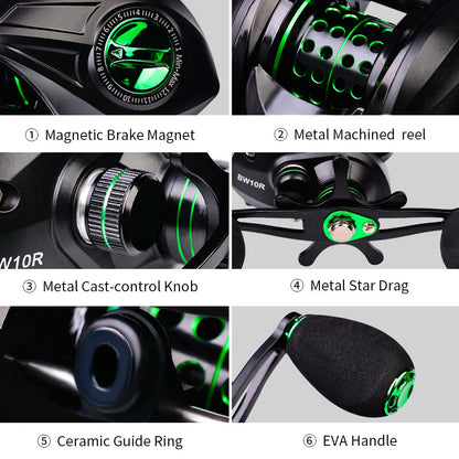 Waterdrop Line Cup Line Anti-explosion Long-distance Casting Luya Fishing Gear