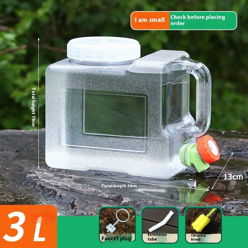 Outdoor Bucket Household Water Breaker Car Camping With Faucet