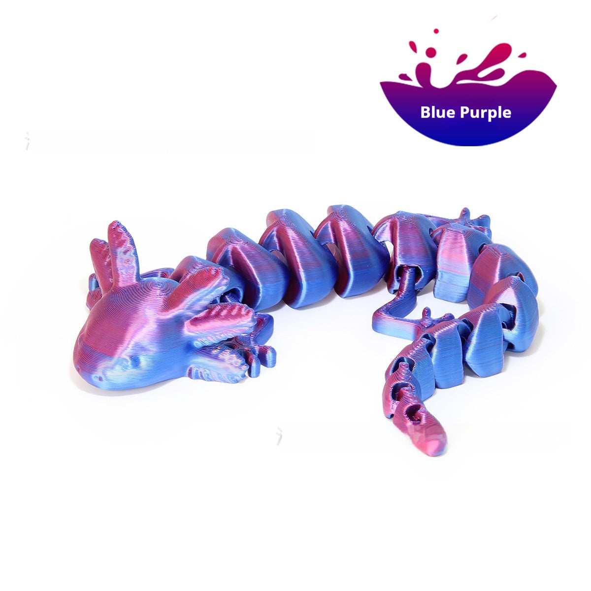 3D Printed Salamander Can Be Placed In One Piece To Hand Do Gift Crafts