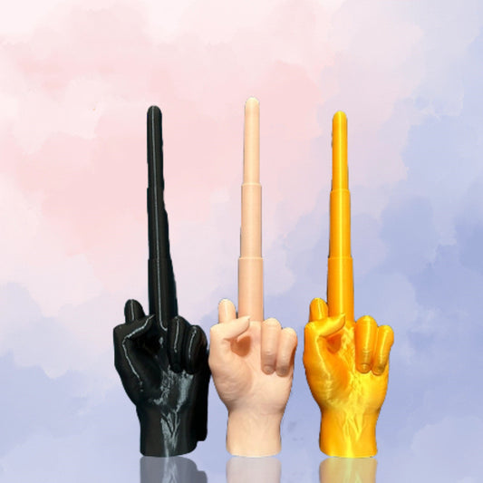 3d printing retractable middle finger retractable sword assembled toy