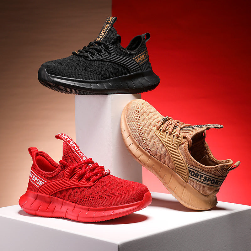 Mesh Breathable Boys Coconut Tide Shoes Medium-Large Children's Soft-soled Casual