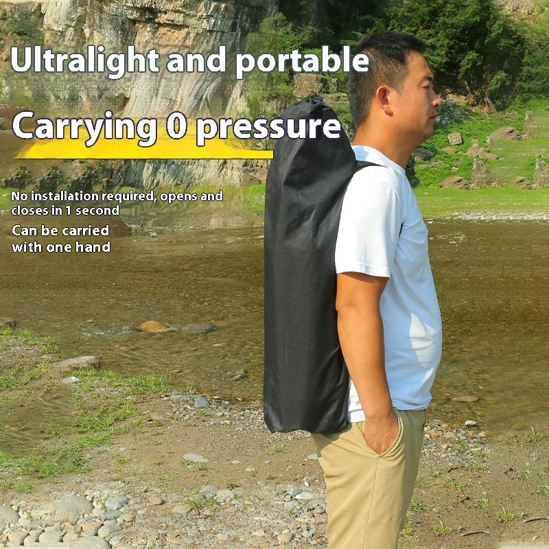 Camping Outdoor Folding Chair Portable Recliner Fishing Stool Beach