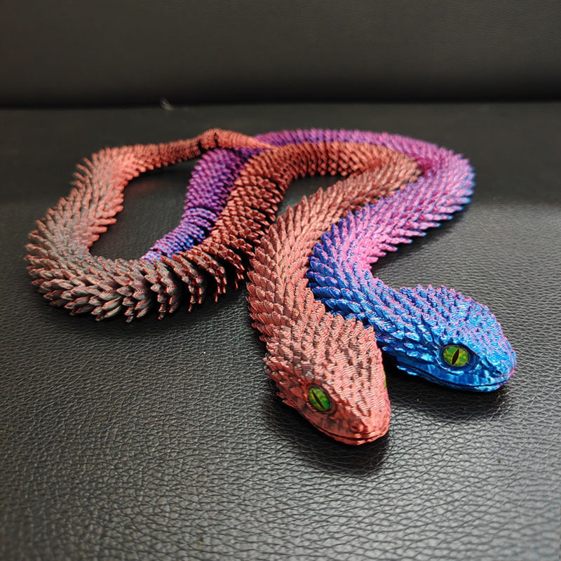 D Print Snake Toy Decoration Crafts