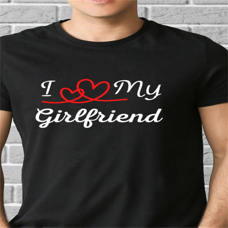 Love Valentine'S Day T-Shirt,   Couple T-Shirt, Couple Christmas, Fashion Casual T-Shirt, Short-Sleeved T-Shirt  Amo A Mi Novia