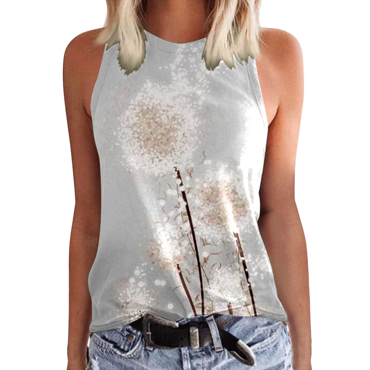 Creative 3D Digital Printed T-shirt Female