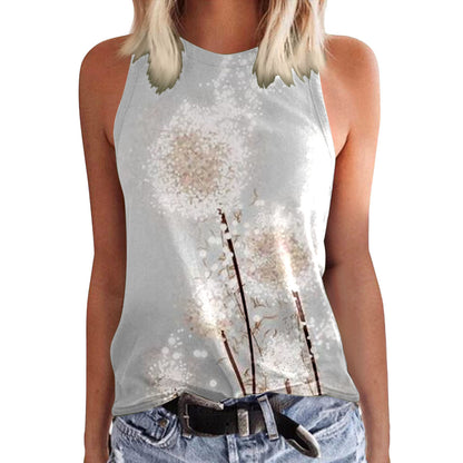 Creative 3D Digital Printed T-shirt Female
