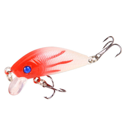 ABS Plastic Hard Bait Floating Mino 5cm42g With Ring Beads