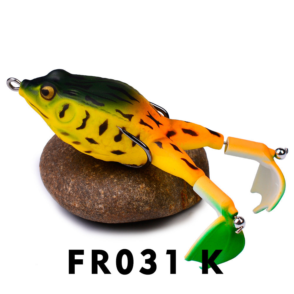 Rotating Legs Thunder Frog Luer Soft Lure
