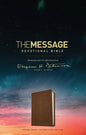 The Message Devotional Bible, Brown Cross (Other)