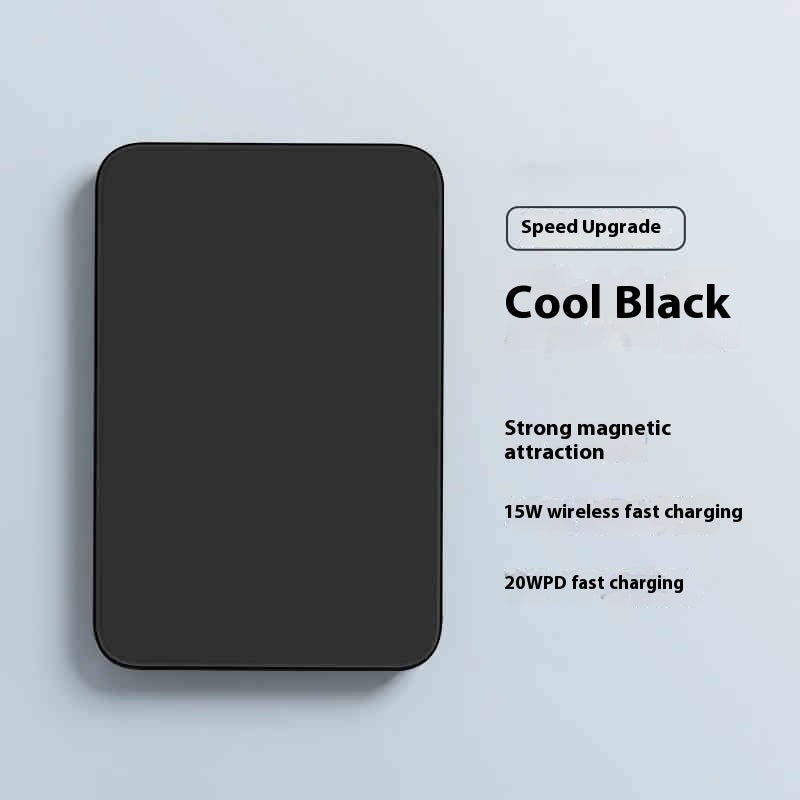 Ultra-thin Compact Portable Wireless Magnetic Power Bank