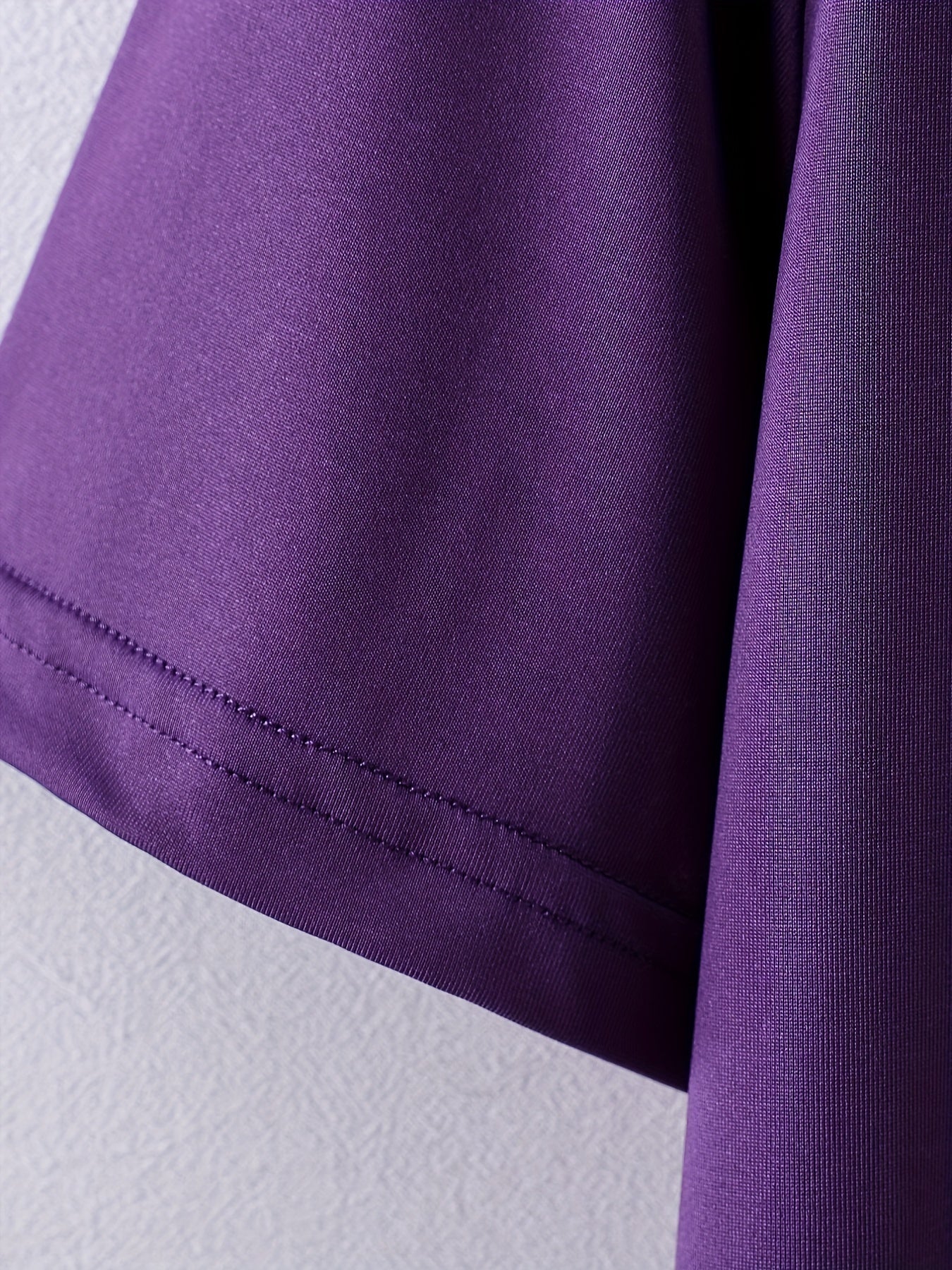 Large Men's Casual Fashion Sports T-shirt, Faith Pattern Round Neck Comfortable T-shirt Summer Clothing