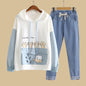 Junior High School Student Suit College Style Girl Loose
