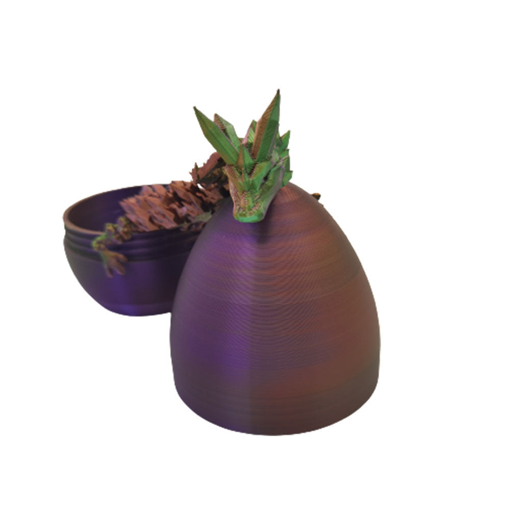 3d printing dragon egg colorful egg crystal joint toy
