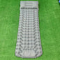 Outdoor Camping Travel Portable Inflatable Cushion Built-in Foot Inflatable