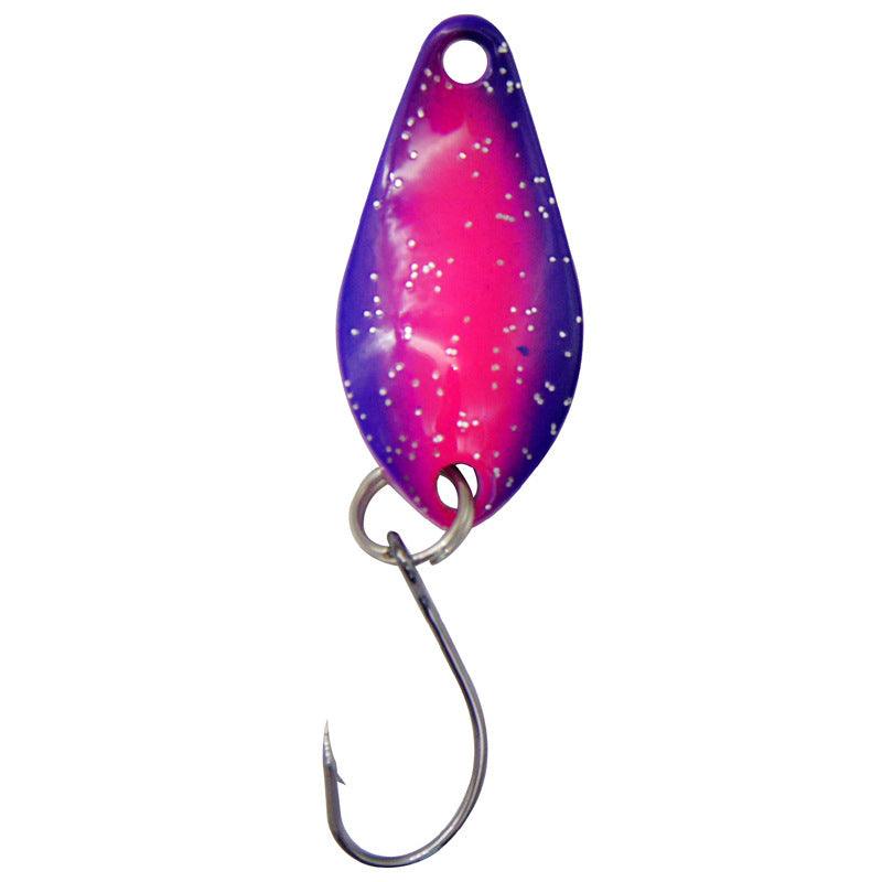 Colorful Sequins Single Hook Lure Topmouth Culter Trout