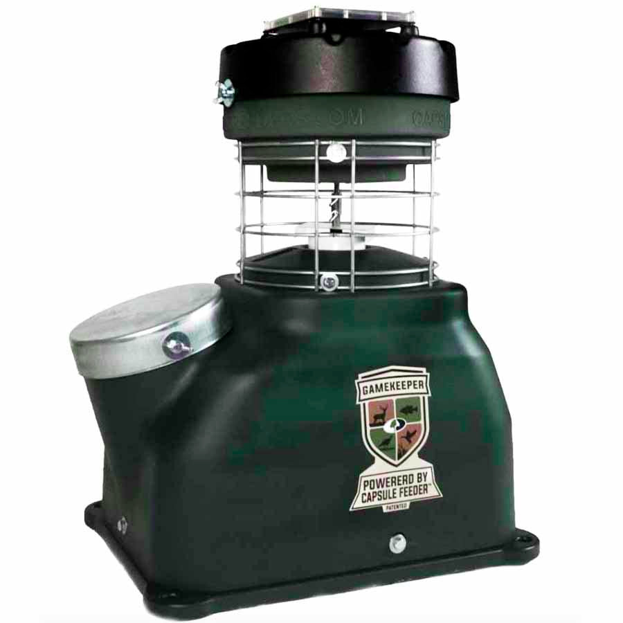 Capsule Feeders Feeders Capsule Feeders Gamekeeper Capsule Game Feeder CAP-100 100 lb