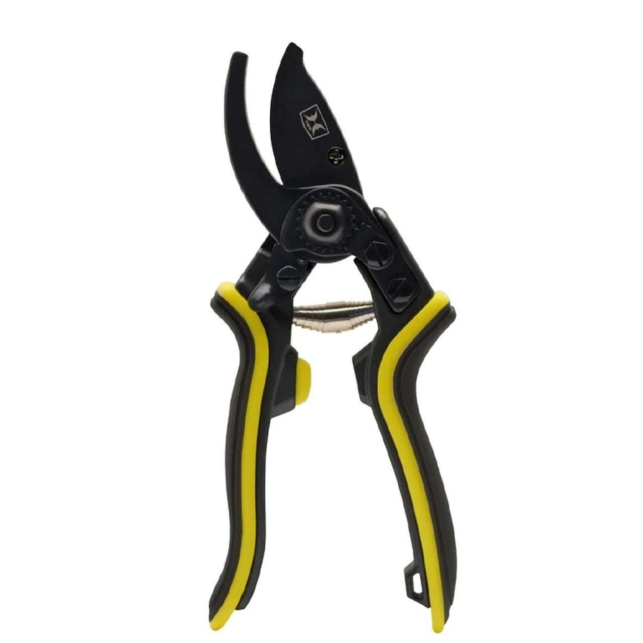 Gsm Knives &amp; Edged Tools Gsm Hawk Aluminum Frame Pruner with 2-Position Blade Opening - High Carbon Steel Blade