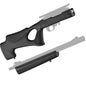 Hogue Chassis &amp; Stocks Hogue  Hogue 10-22 Tactical Thumbhole Stock .920 Barrel Channel Black OverMolded Rubber