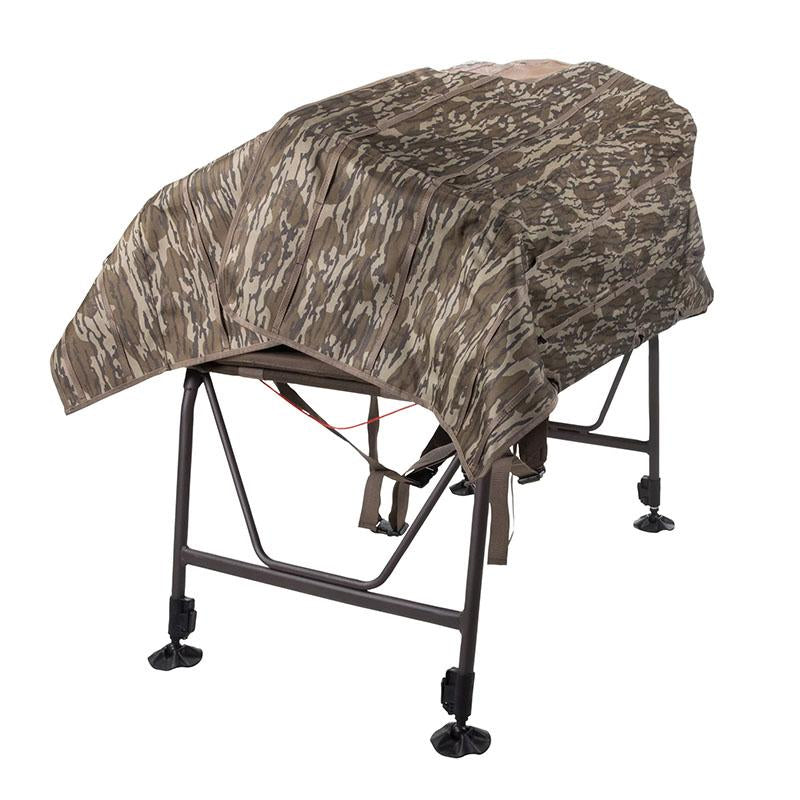 Higdon Outdoors Waterfowl Blinds Higdon Outdoors MOmarsh InvisiMan Blind Mossy Oak Original Bottomland