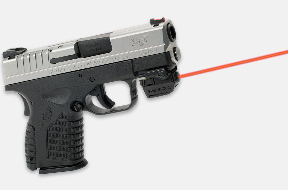 Laser Max Laser Sights Laser Max  LaserMax Micro II Rail Mounted Laser - Fits 3/4? Length Rail & Up - Red Laser