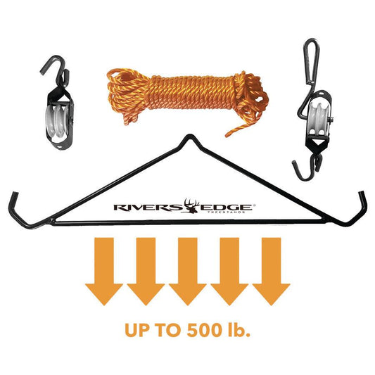 Ardisam (River's Edge/ Barronett Blinds) Accessories Ardisam (River's Edge/ Barronett Blinds) River's Edge Game Gambrel with Hoist