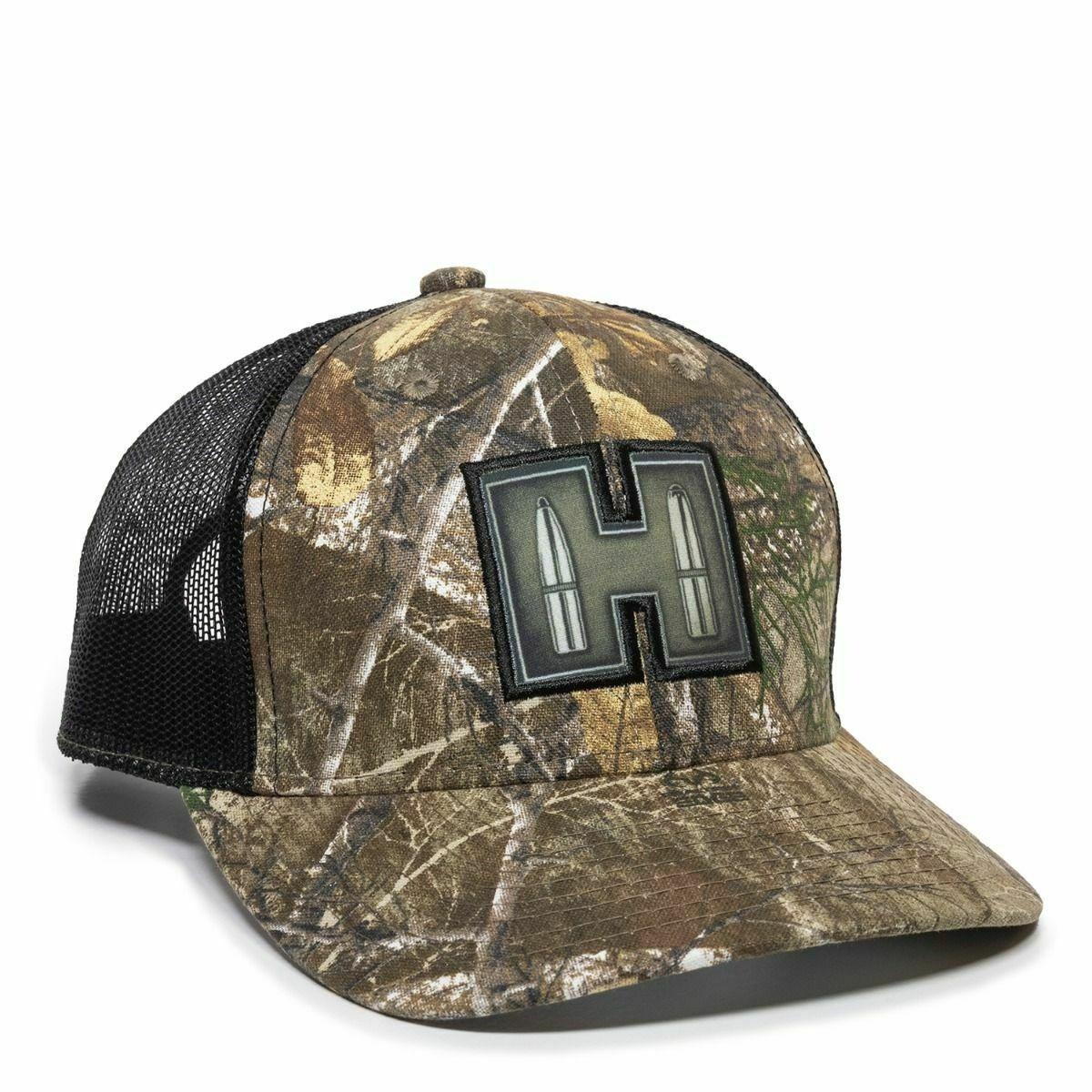 Outdoor Cap Company Caps Hats &amp; Beanies|Caps Hats &amp; Beanies|Hats Outdoor Cap Company Realtree Edge/Black Cap Mesh Back With Hornady Label